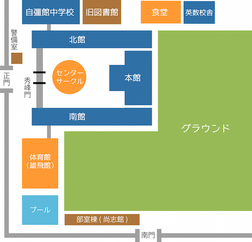 高校所在地 東福岡高校 フクト公開実力テスト会